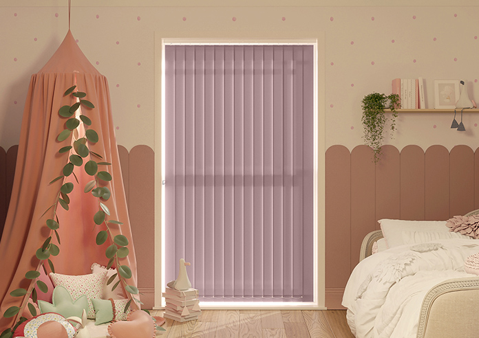 Roma, Rose Tint - Vertical Blind - Image 6